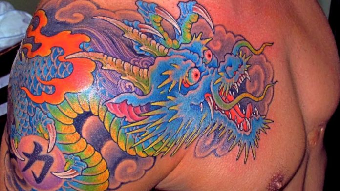Simple Dragon Tattoos