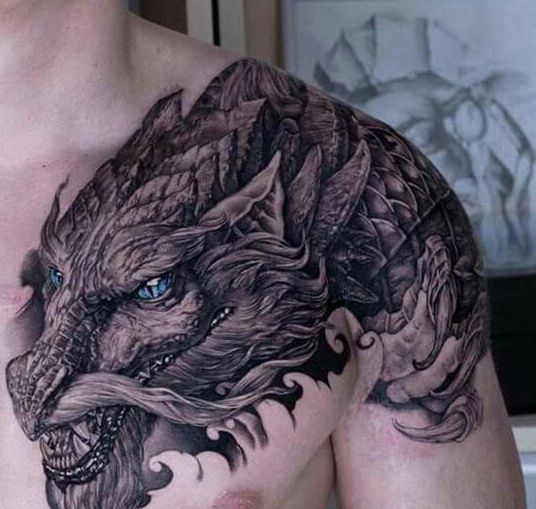 Simple Dragon Tattos