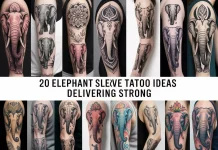 20 Elephant Sleeve Tattoo Ideas Delivering Strong