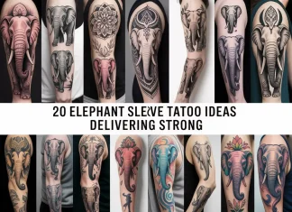 20 Elephant Sleeve Tattoo Ideas Delivering Strong 20 Elephant Sleeve Tattoo Ideas Delivering Strong