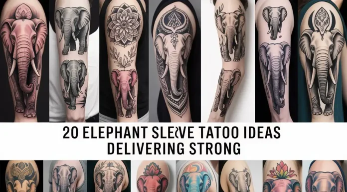 20 Elephant Sleeve Tattoo Ideas Delivering Strong