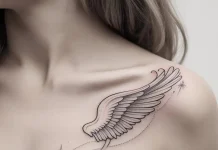 21 Angel Tattoos for Women Expressing Soft Spiritual Elegance
