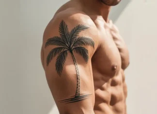 21 Palm Tree Tattoo Design Ideas Capturing Laid-Back Tropical Vibes