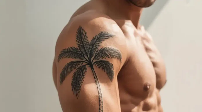 21 Palm Tree Tattoo Design Ideas Capturing Laid-Back Tropical Vibes