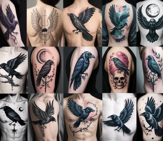 21 Raven Tattoo Ideas Redefining Dark Symbolic Body Art