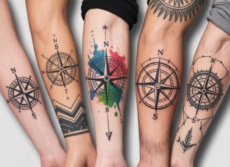 22 Compass Forearm Tattoo Ideas Shaping Bold Modern Ink Styles 22 Compass Forearm Tattoo Ideas Shaping Bold Modern Ink Styles