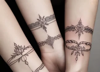22 Feminine Bracelet Tattoo Ideas Creating Elegant Wrapped Designs