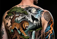 22 Nature Tattoo Ideas for Men Expressing Wild Outdoor Energy