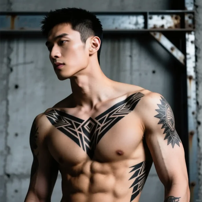 22 Rib Tattoos for Guys Adding Powerful Yet Clean Edgy Detail