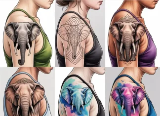 23 Elephant Shoulder Tattoo Ideas Creating Powerful Expressive Looks