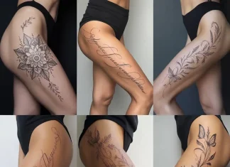 23 Thigh Tattoos for Women Enhancing Bold Feminine Statement Looks