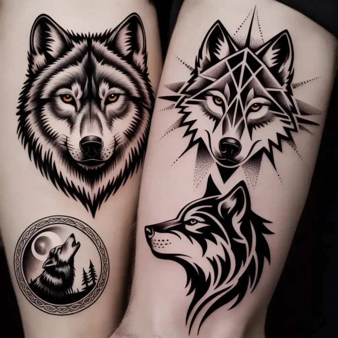 24 Wolf Tattoo Ideas Showcasing Wild Symbolic Meaning With Power