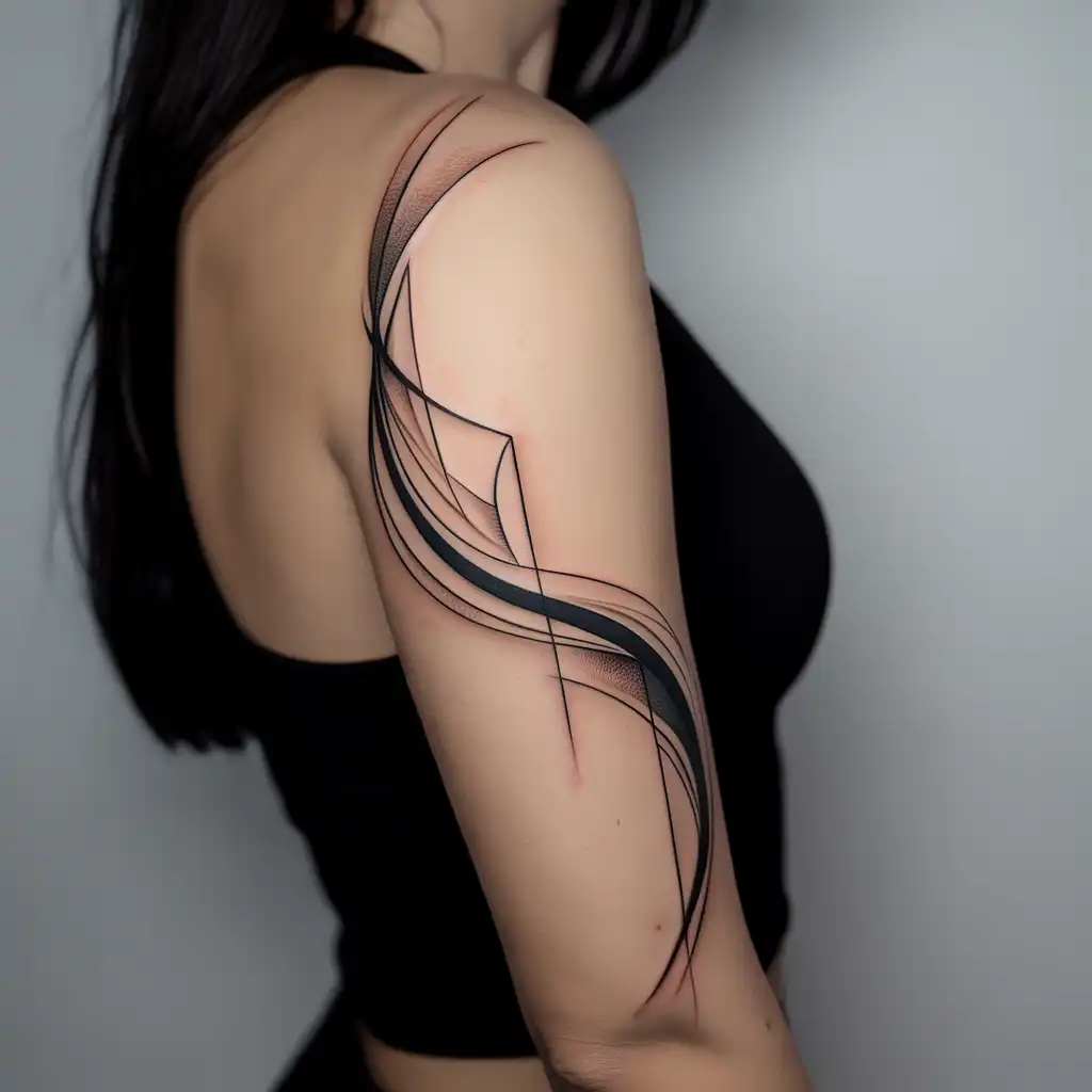 Abstract Feminine Flow