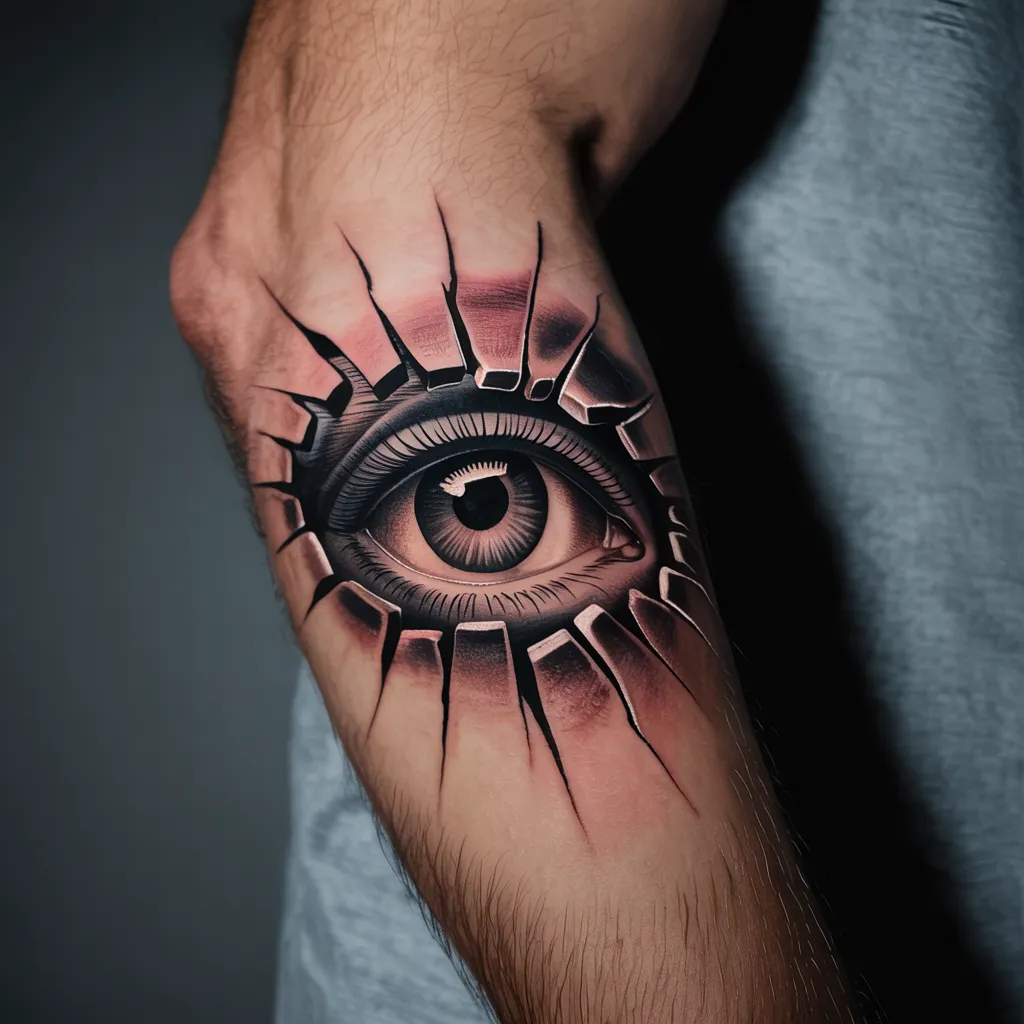 Broken Eye Tattoo Meaning