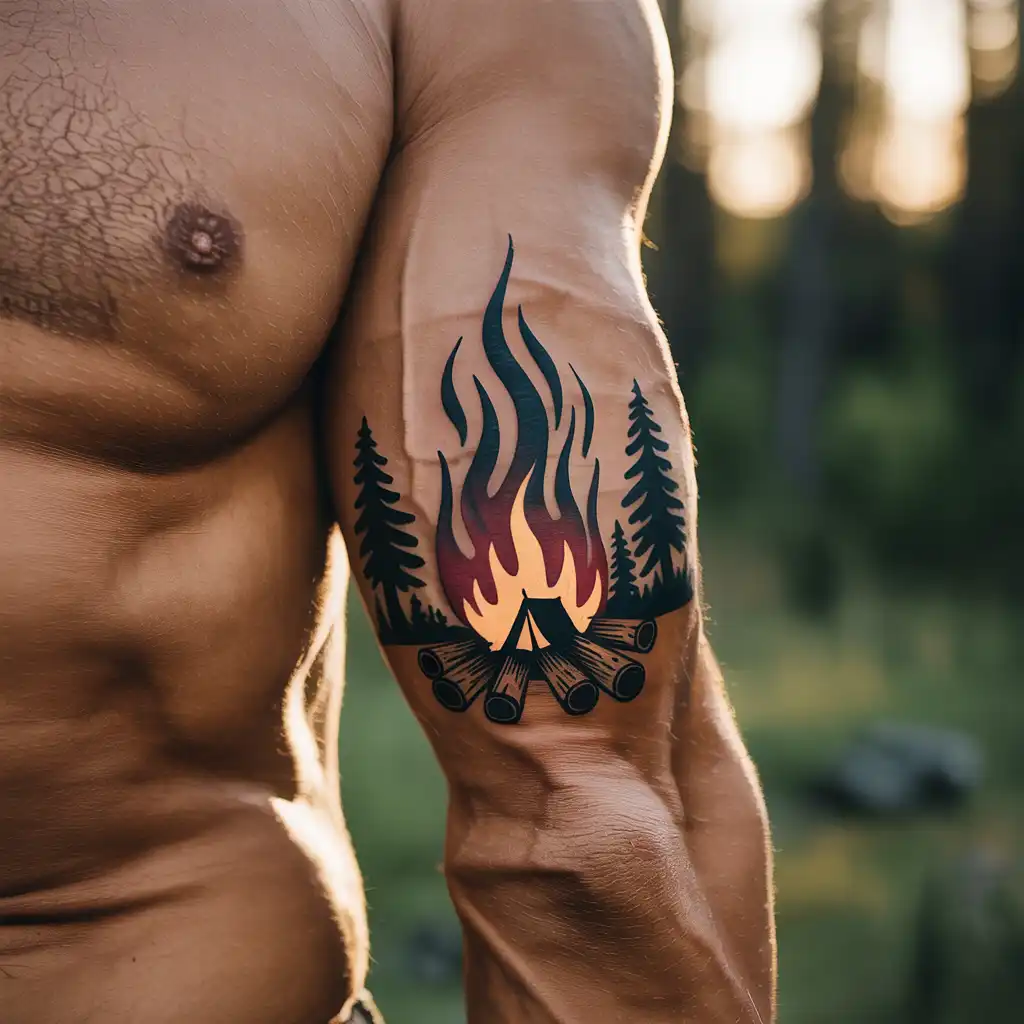 Campfire Tattoo