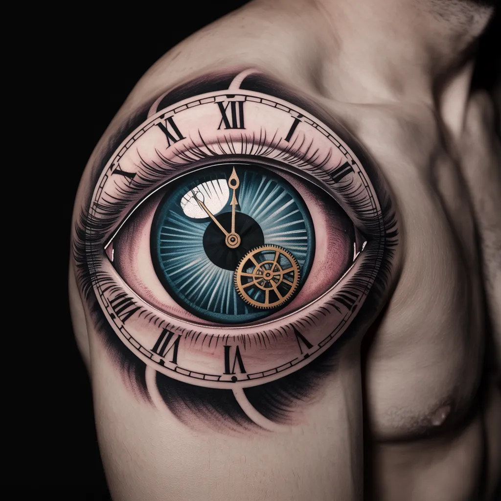 Clock Eye Tattoo Meaning