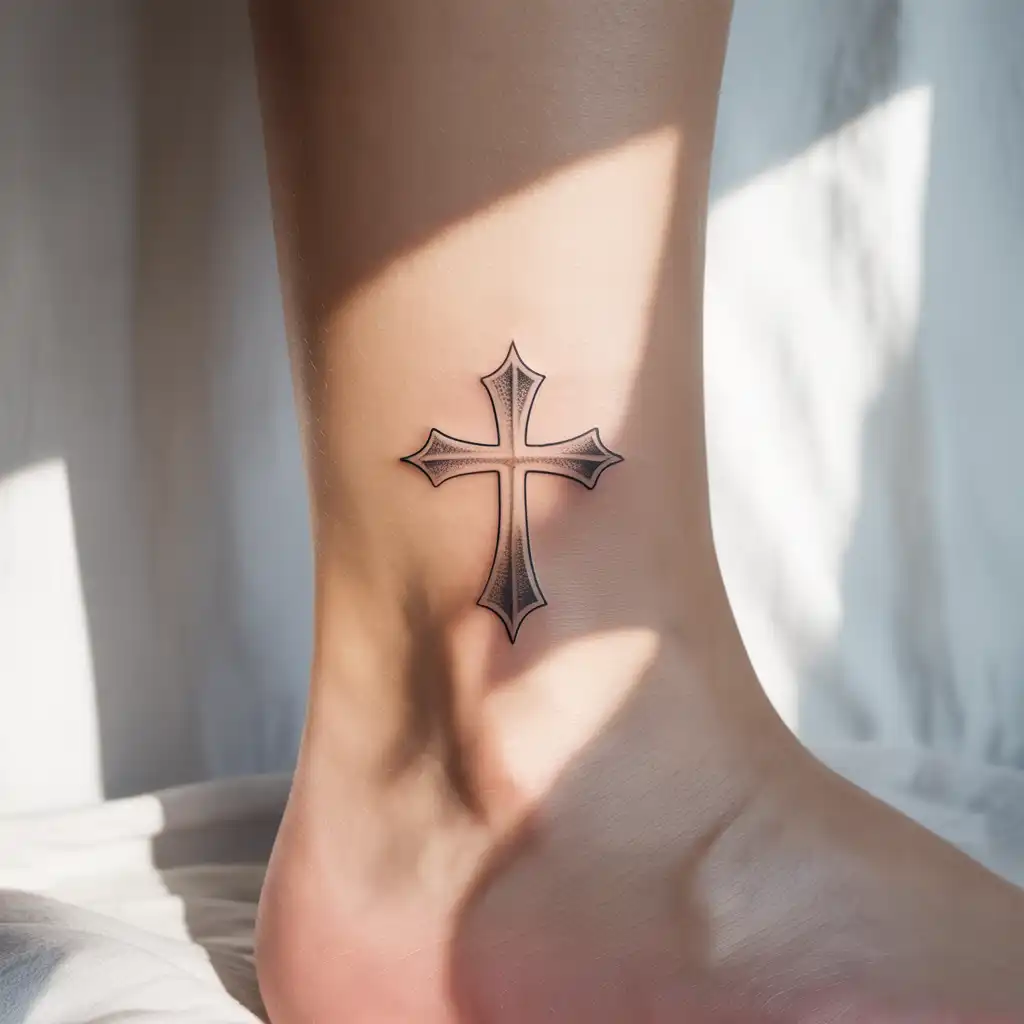 Cross with Subtle Shading