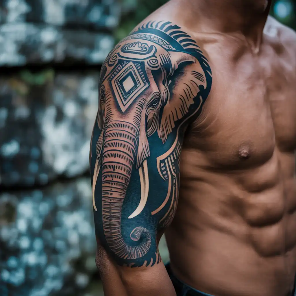 Elephant Ancestral Heritage Sleeve