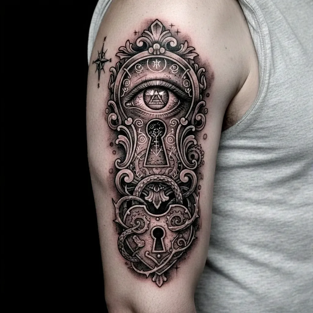 Eye With Keyhole Tattoo Meaning