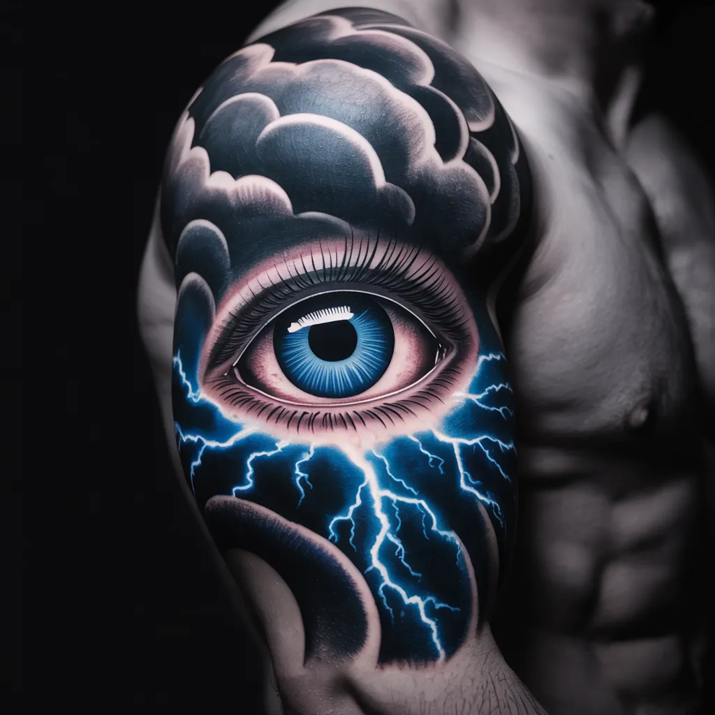 Eye With Lightning Tattoo Meaning