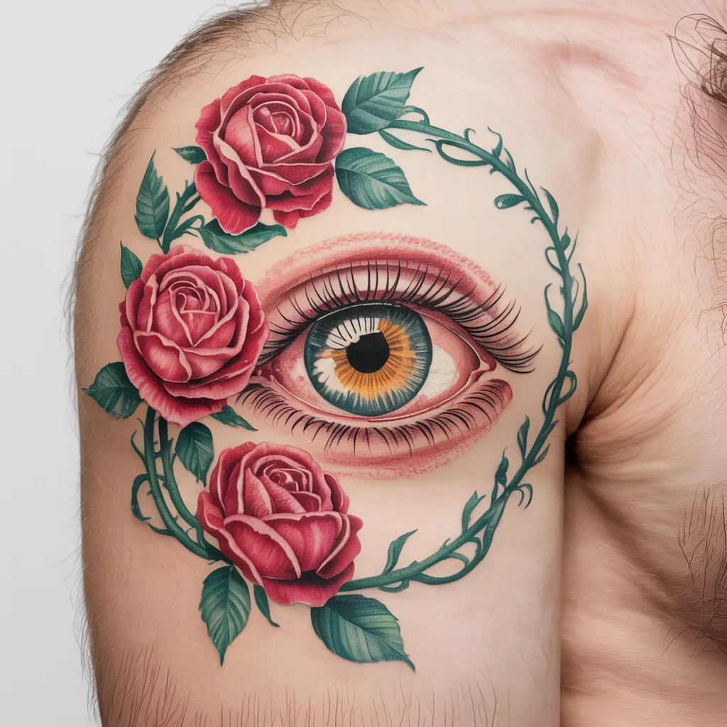 Floral Eye Tattoo Meaning