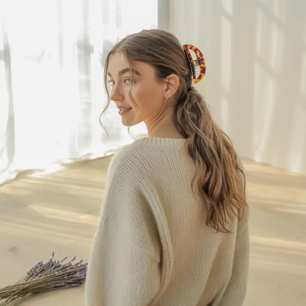 Half Pony Clip Style