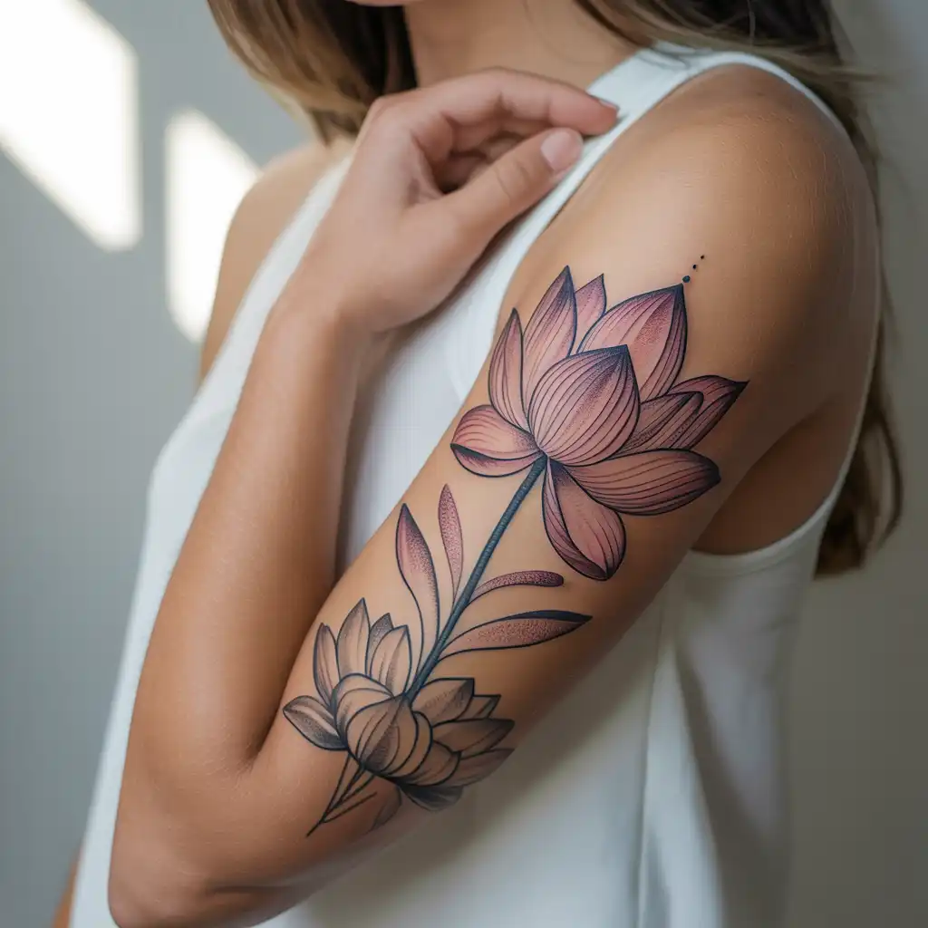 Lotus Spiritual Sleeve