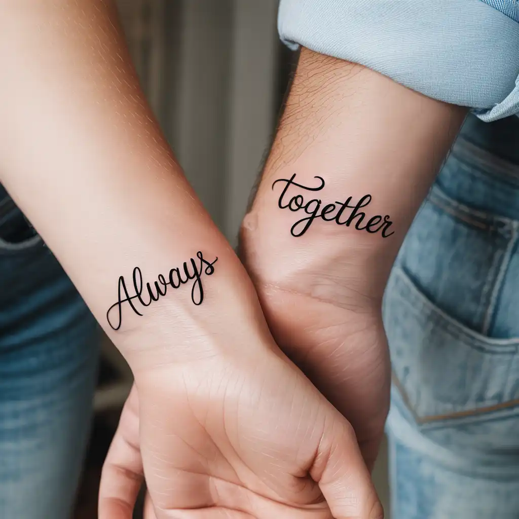 Matching Coordinates Tattoos