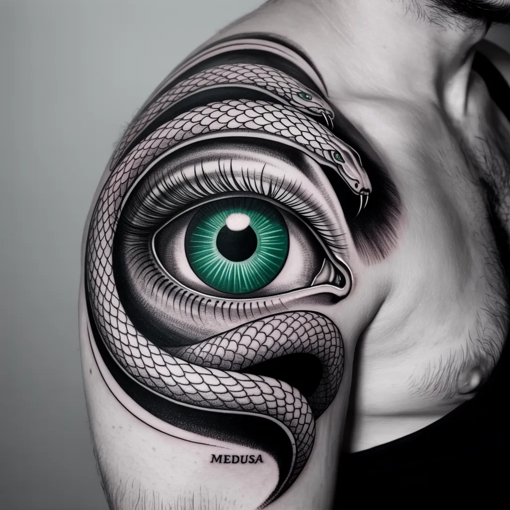 Medusa Eye Tattoo Meaning