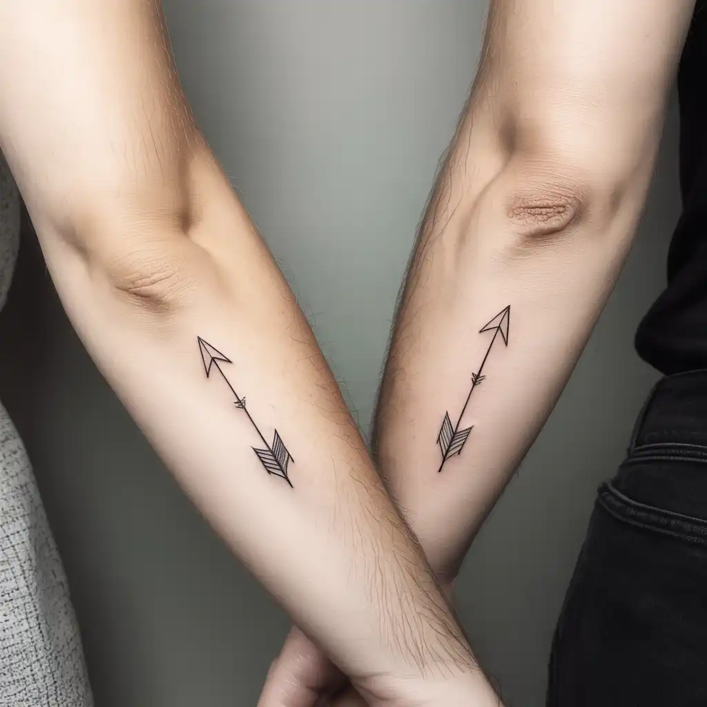 Minimal Arrow Matching Tattoos