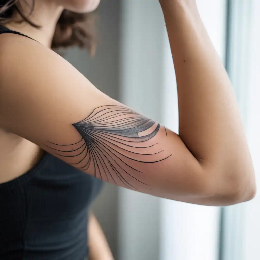 Minimal Black Ink Classic Sleeve