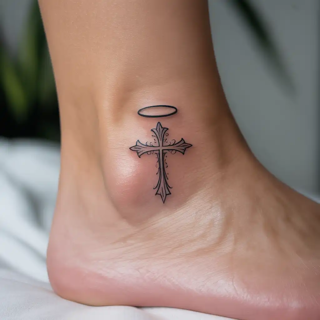 Minimal Cross with Halo