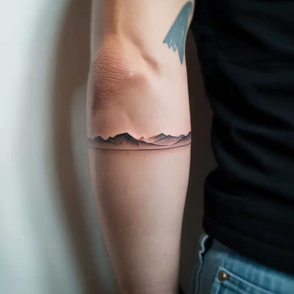 Mountain Horizon Line