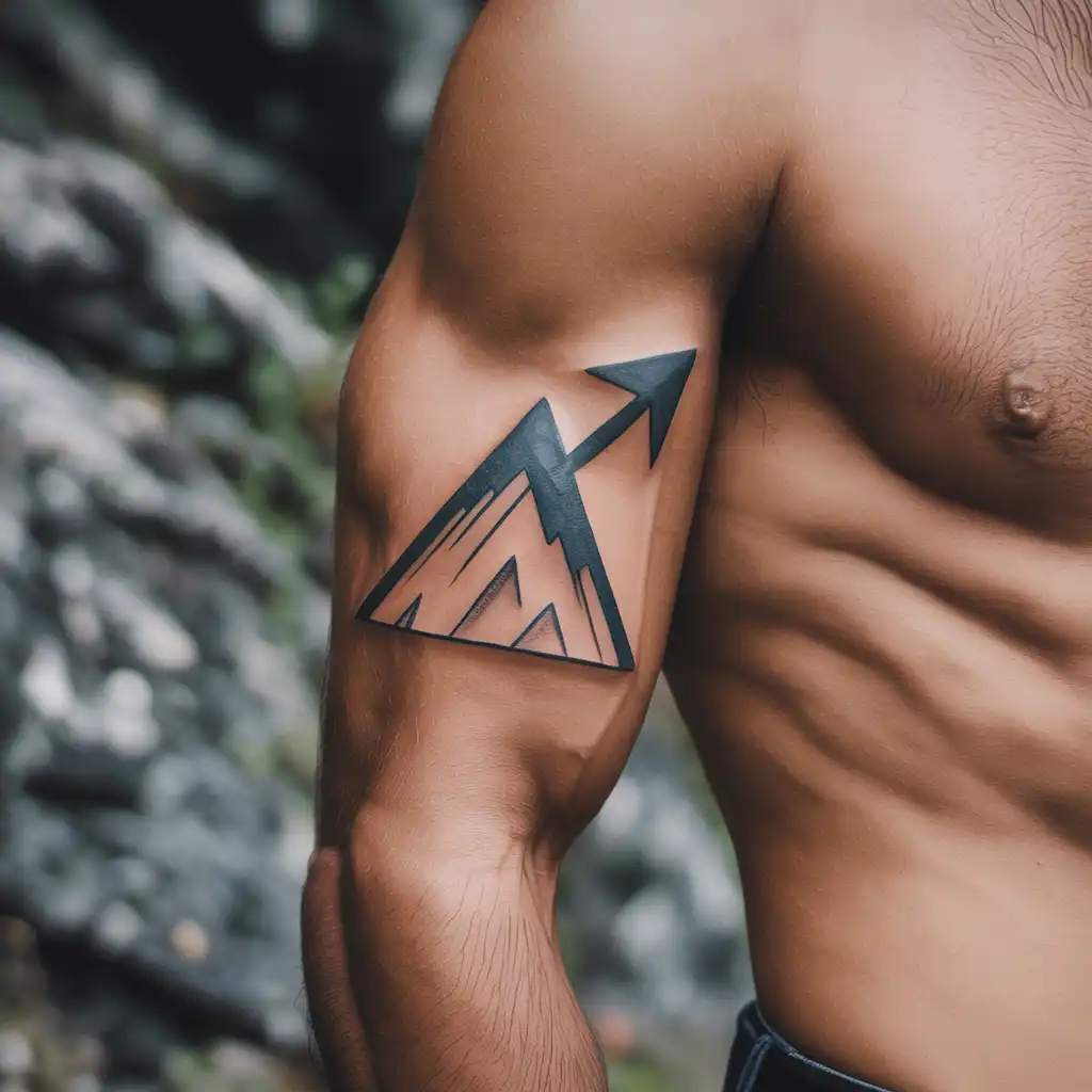 Mountain Peak Arrow