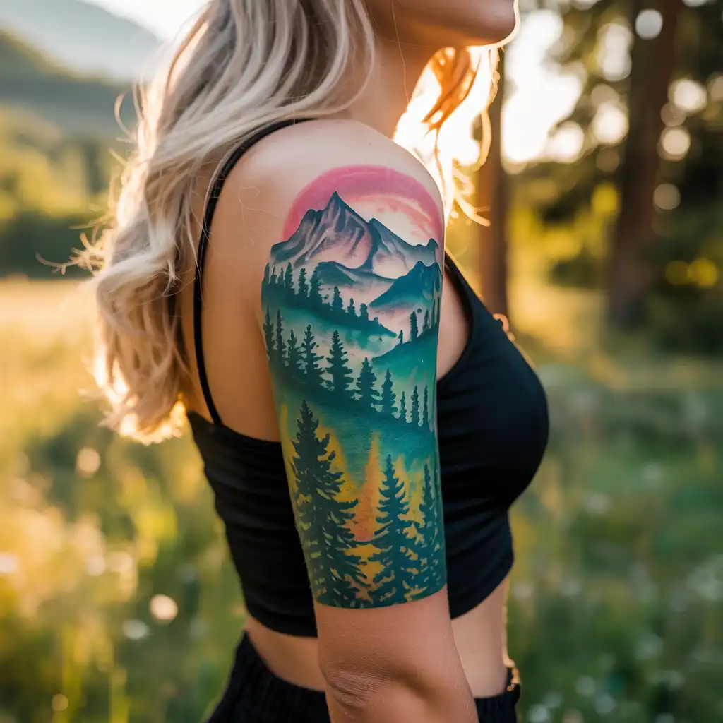 Nature Landscape Sleeve