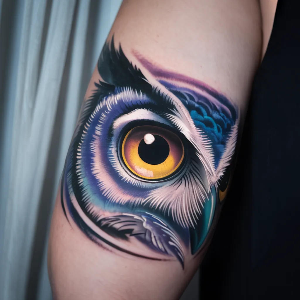 Owl Eye Tattoo Meaning