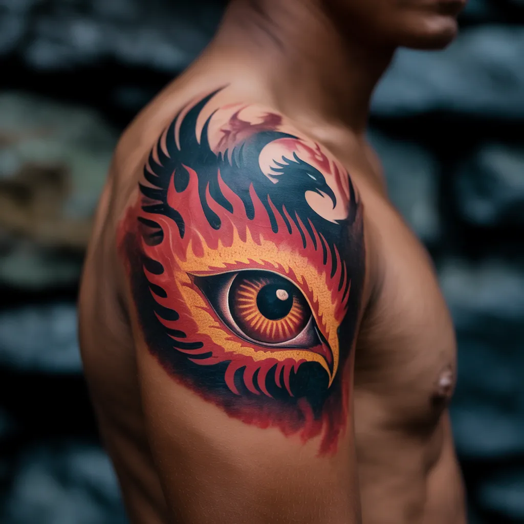 Phoenix Eye Tattoo Meaning