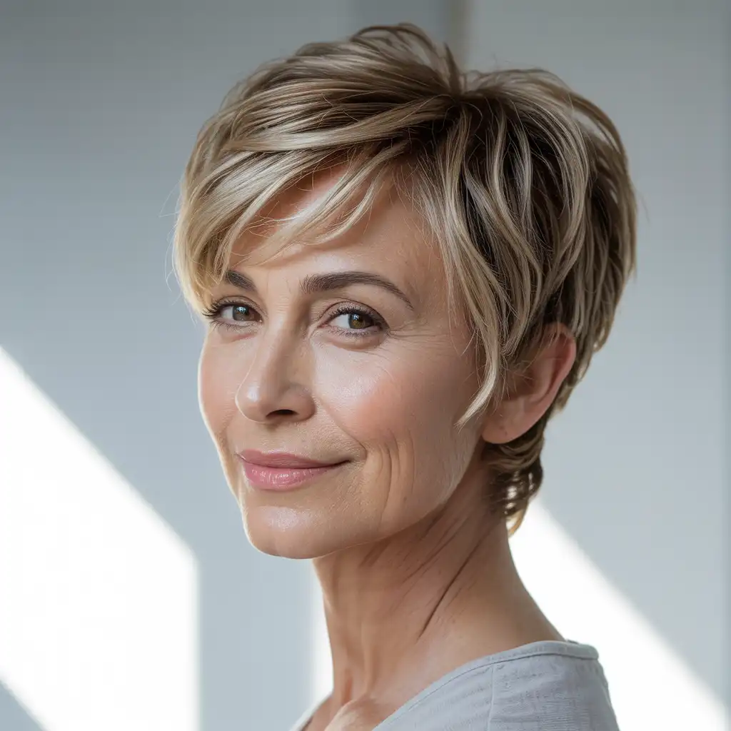 Pixie with Highlights