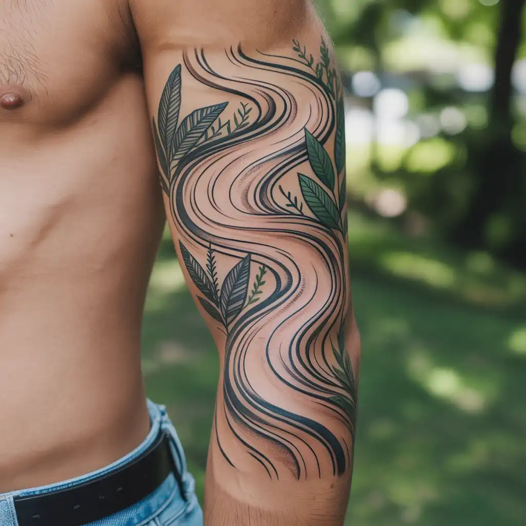 River Flow Tattoo