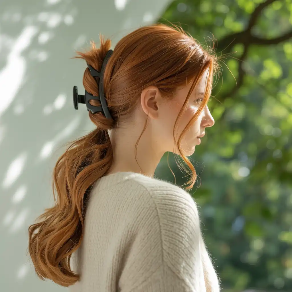 Side Twist Claw Clip