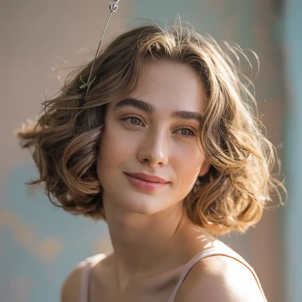 Soft Curls with Volume