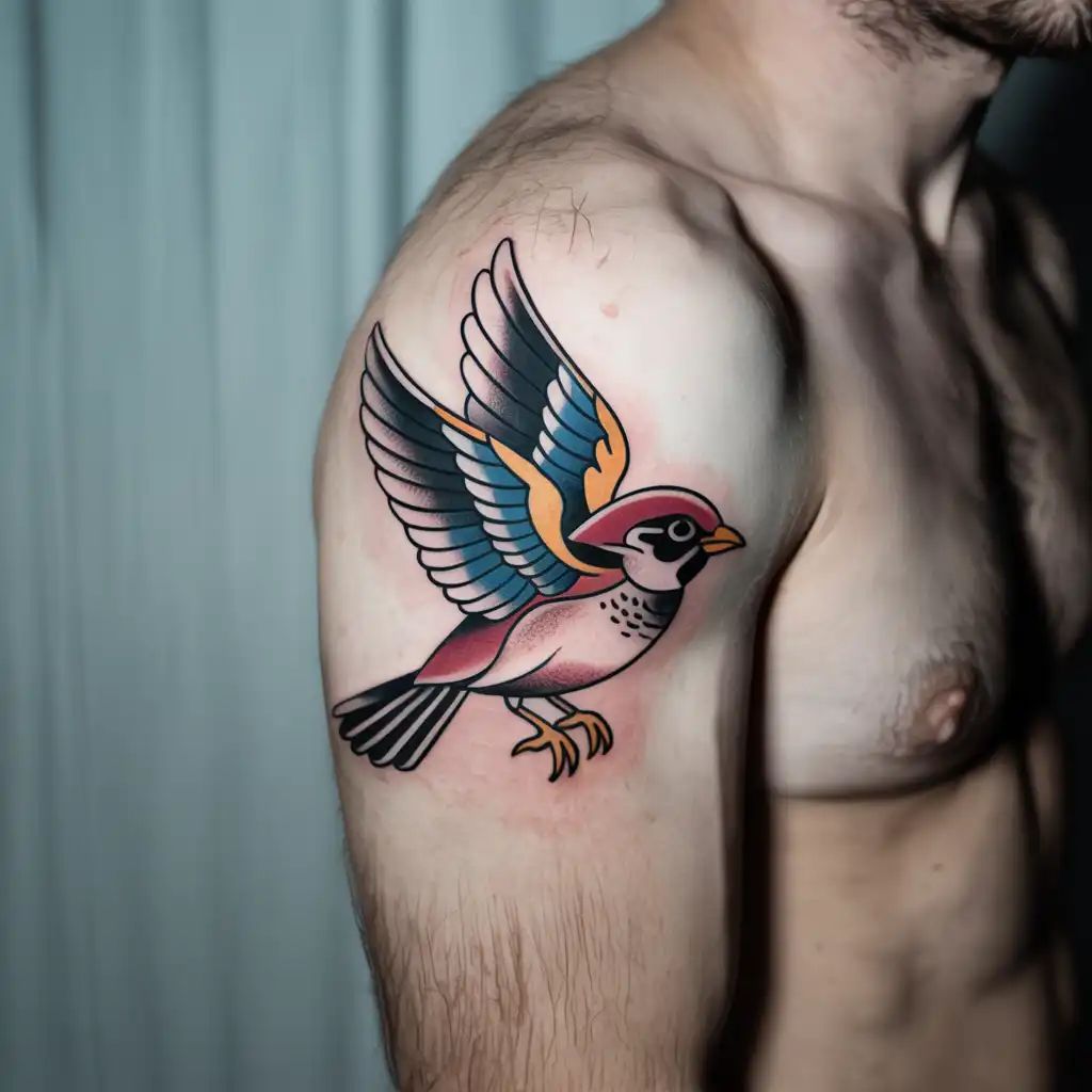 Sparrow Old-School Design