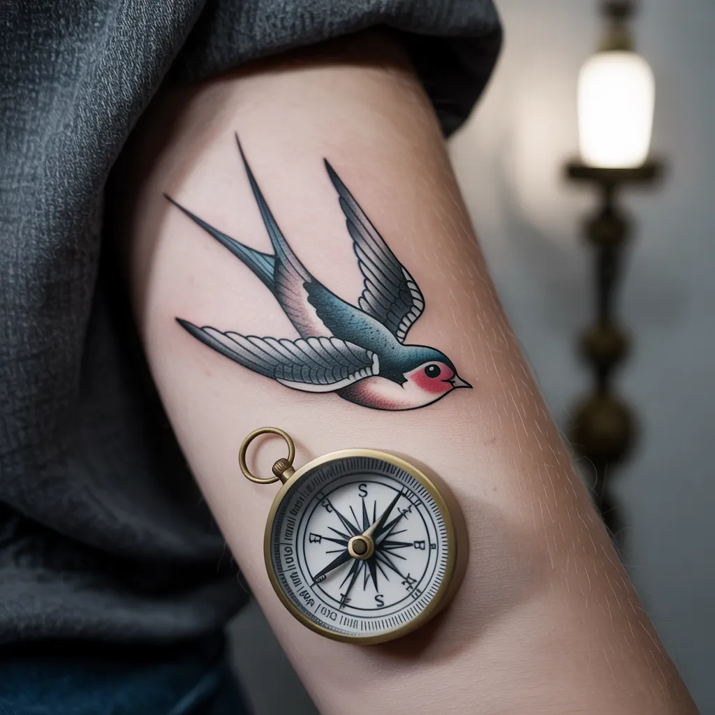 Swallow Tattoo as a Sign of Loyalty to Self