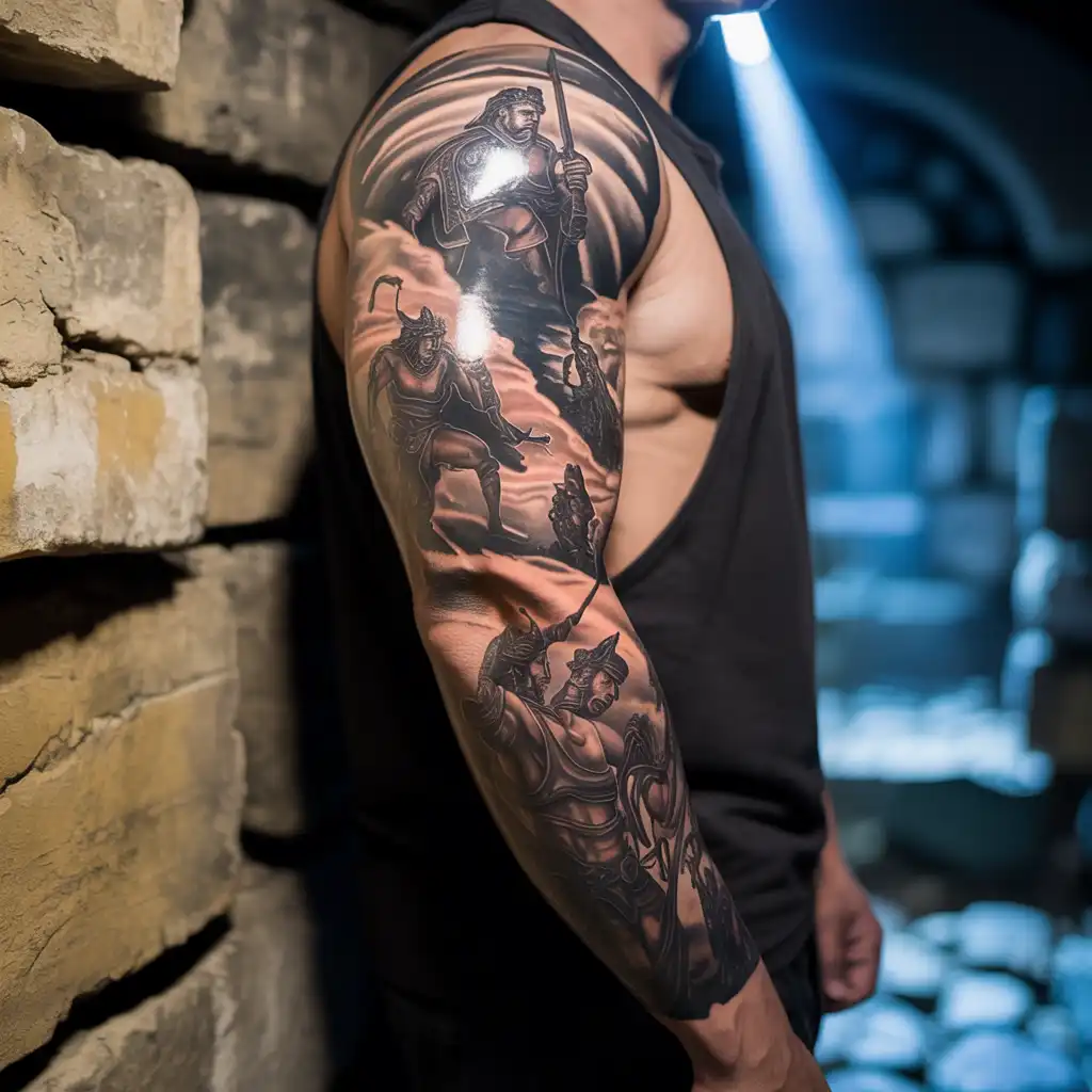 Warrior Mythology Sleeve