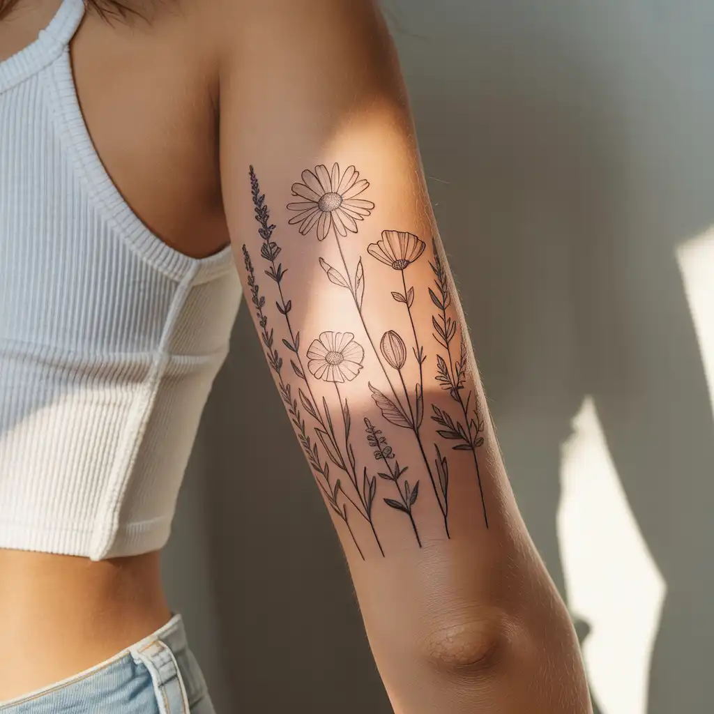 Wildflower Nature Sleeve