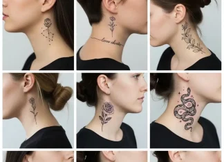 20 Neck Tattoo Ideas for Women 20 Neck Tattoo Ideas for Women
