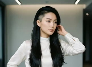 20 Undercut Hairstyle Women Long Hair