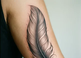 24 Feather Tattoo Ideas for Females Inspiring Graceful Airy Designs