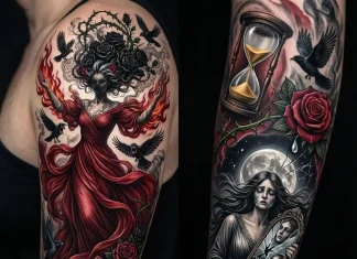 24 Full Sleeve Tattoo Ideas Elevating Feminine Dramatic Art 24 Full Sleeve Tattoo Ideas Elevating Feminine Dramatic Art