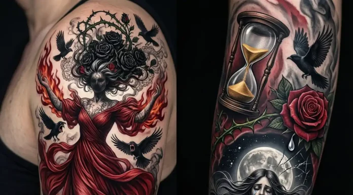 24 Full Sleeve Tattoo Ideas Elevating Feminine Dramatic Art